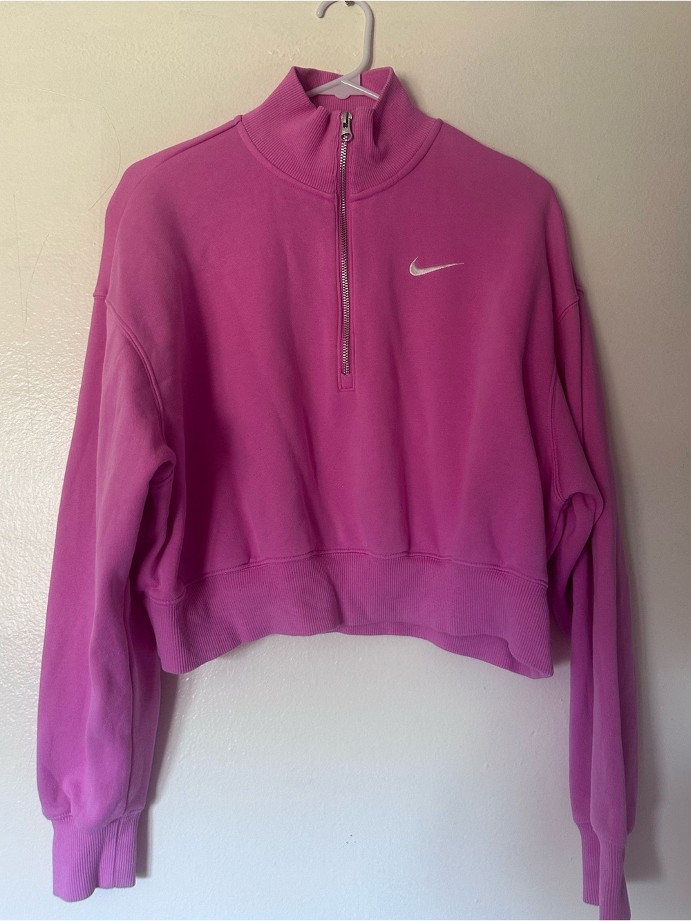 Nike Pink 1/2 Zip
